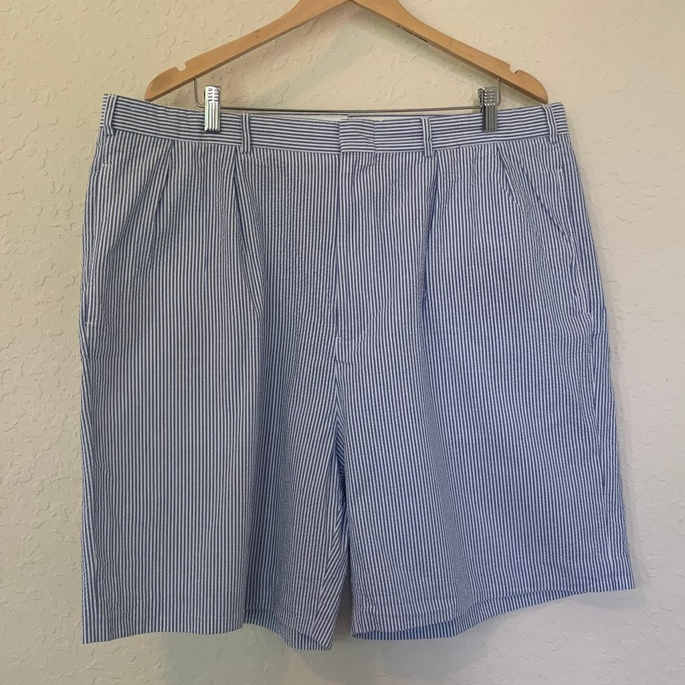 Polo by Ralph Lauren Blue/White Searsucker Shorts